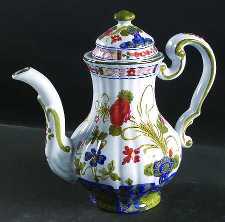 Carnation Small Coffee Pot & Lid