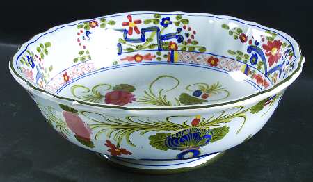 Carnation 10" Large Salad Serving Bowl