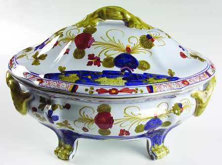 Carnation Oval Tureen & Lid