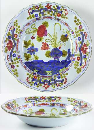 Carnation Large Rim Soup Bowl