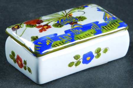 Carnation Trinket Box & Lid