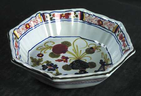Carnation Octagonal Dish
