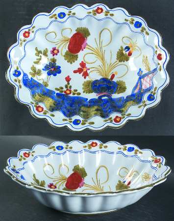 Carnation 9" Oval Vegetable Bowl