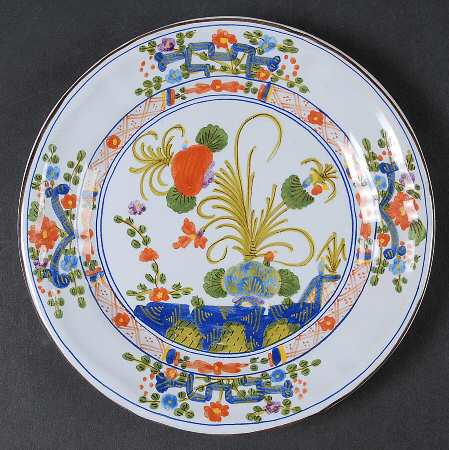 Carnation Salad Plate