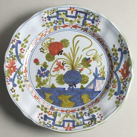 Carnation Salad Plate
