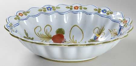 Carnation 10" Oval Vegetable Bowl by Sigma