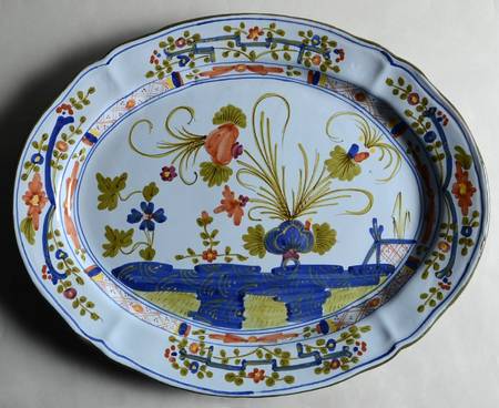 Carnation 16" Oval Serving Platter