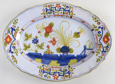 Carnation 14" Oval Serving Platter