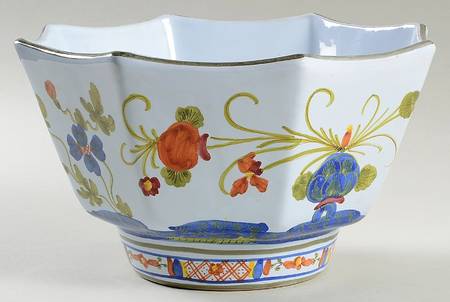 Carnation 9" Octagonal Vegetable Bowl