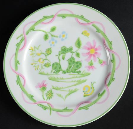 Frog Bouquet Salad Plate