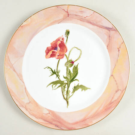 Irish Garden Dinner Plate