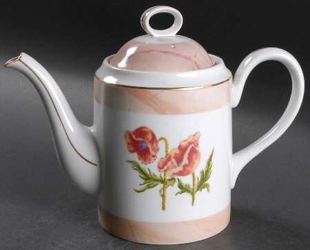 Irish Garden Coffee Pot & Lid