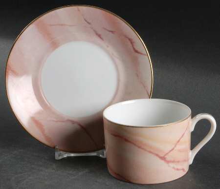 Irish Garden Flat Cup & Saucer Set