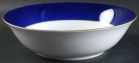 King Frederick Cobalt Blue 9" Round Vegetable Bowl