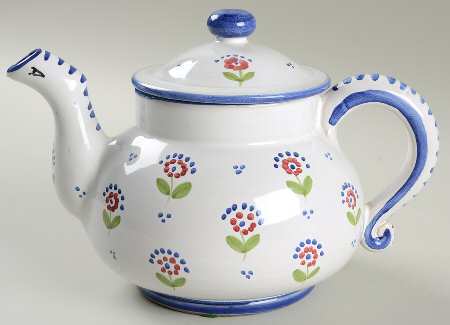 Le Petite Fleur Teapot & Lid