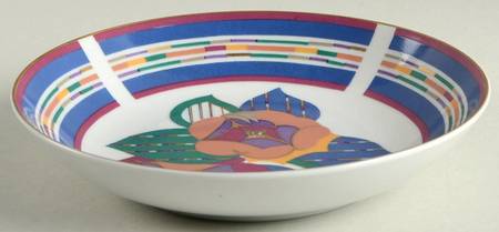 Limelight 7" Round Shallow Vegetable Bowl