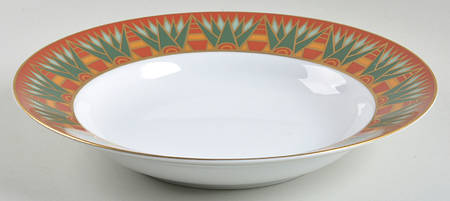 Lotus Large Rim Soup Bowl