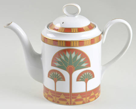 Lotus Coffee Pot & Lid