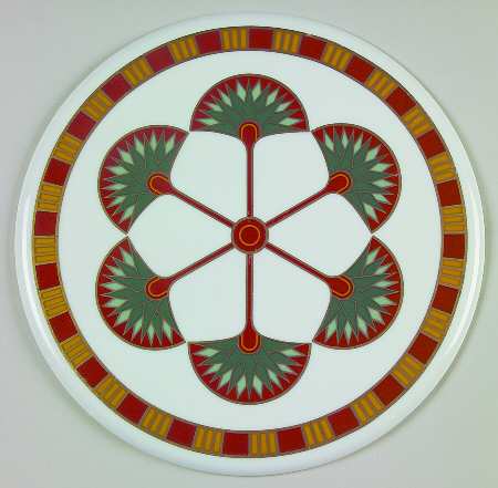 Lotus Cake Plate