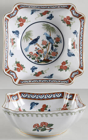 Mikado 8" Square Vegetable Bowl
