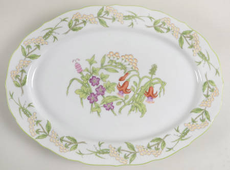 Mimosa 14" Oval Serving Platter by Sigma