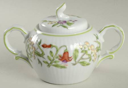 Mimosa Sugar Bowl & Lid