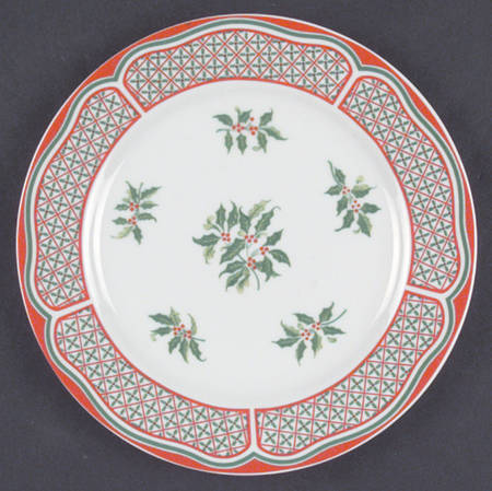 Noel Salad Plate