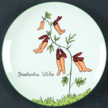 Nonsense Salad Plate by Sigma