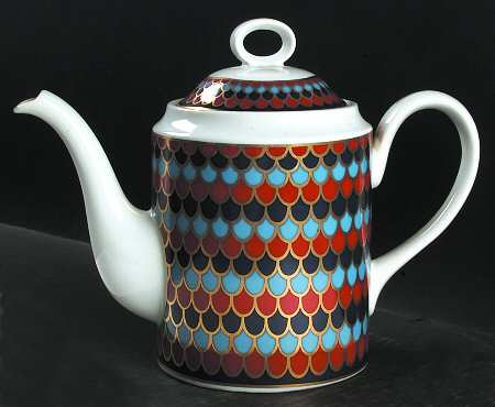 Pennon (Multicolor) Coffee Pot & Lid