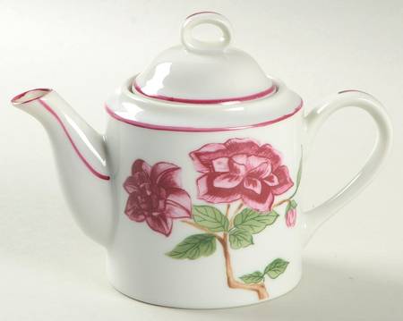Plumrose Creamer & Lid