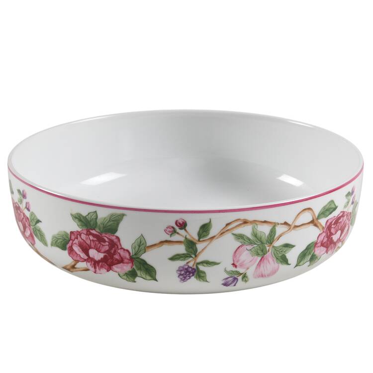 Plumrose 9" Round Vegetable Bowl by Sigma