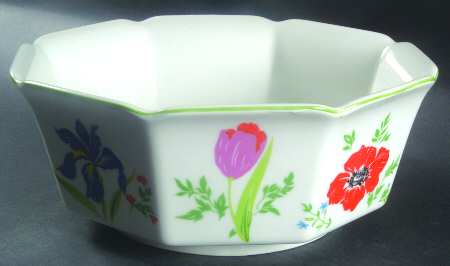 Primavera 9" Octagonal Vegetable Bowl
