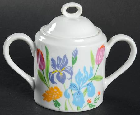 Primavera Sugar Bowl & Lid