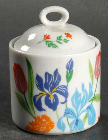 Primavera Sugar Bowl & Lid