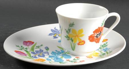 Primavera Snack Plate & Cup Set