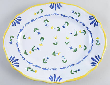 Printemps 14" Oval Serving Platter