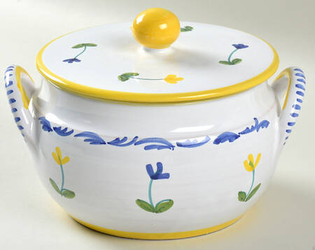 Printemps 1 Qt Round Covered Casserole