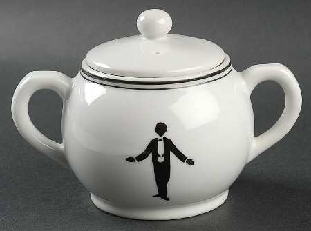 Room Service Sugar Bowl & Lid