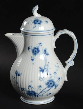 Victoria Blue Coffee Pot & Lid