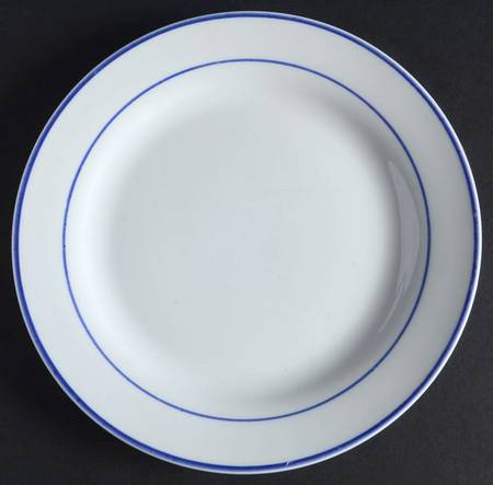 Aspen Cobalt Salad Plate