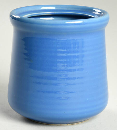 Carnivale Medium Blue Sugar Bowl No Lid