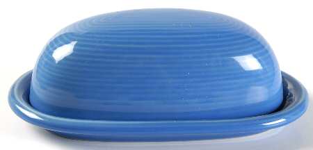 Carnivale Medium Blue 1/4 Lb Covered Butter