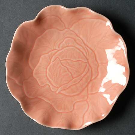 Carnivale Peach Accent Salad Plate