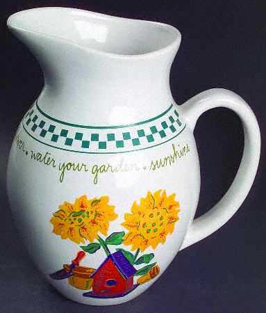 Country Garden 64 Oz Pitcher