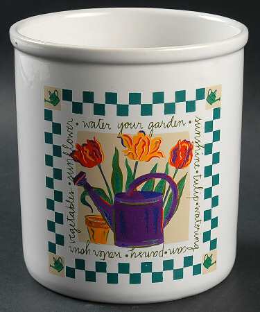Country Garden Medium Canister No Lid