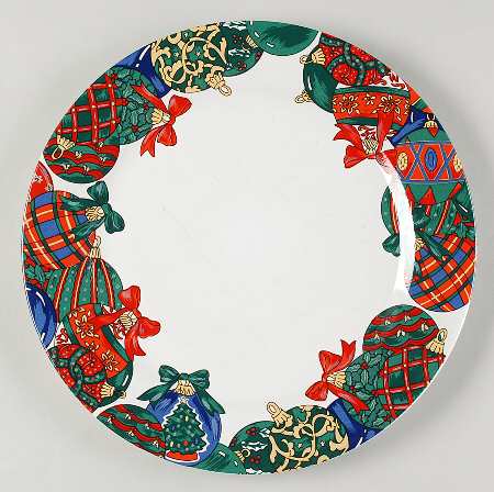 Holiday Elegance 11" Chop Plate (Round Platter)