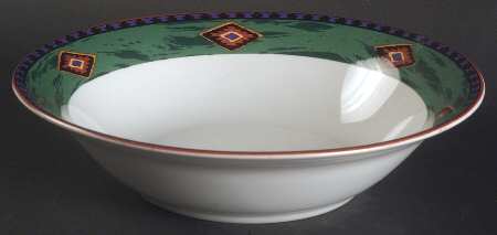 Kashmir Green Coupe Soup Bowl