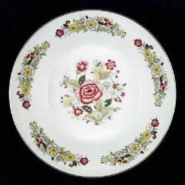 Oriental Garden 9" Round Vegetable Bowl
