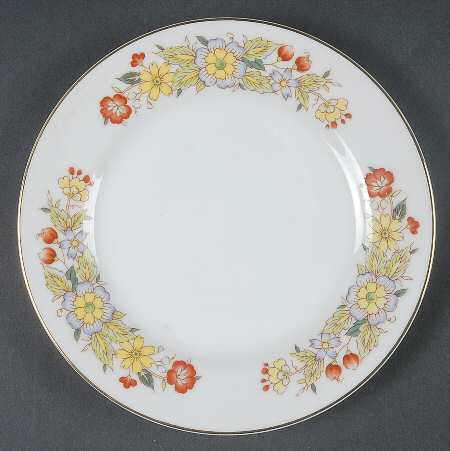 Oriental Garden Bread & Butter Plate