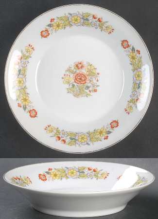 Oriental Garden Coupe Soup Bowl